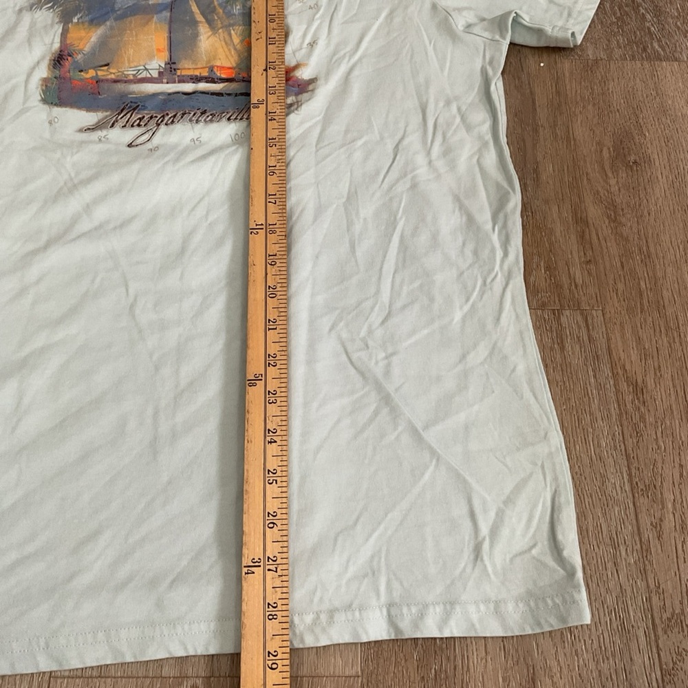 Margaritaville - Soft Blue Short Sleeve Graphic Tee - Men’s Size X-Large - Picture 12 of 12